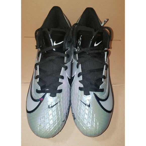 NIKE VAPOR EDGE ELITE 360 2 FOOTBALL CLEATS SILVER MEN\'S SIZES NEW main image 14